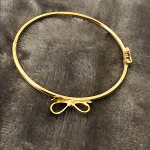 Kate Spade Gold Bow Bracelet
